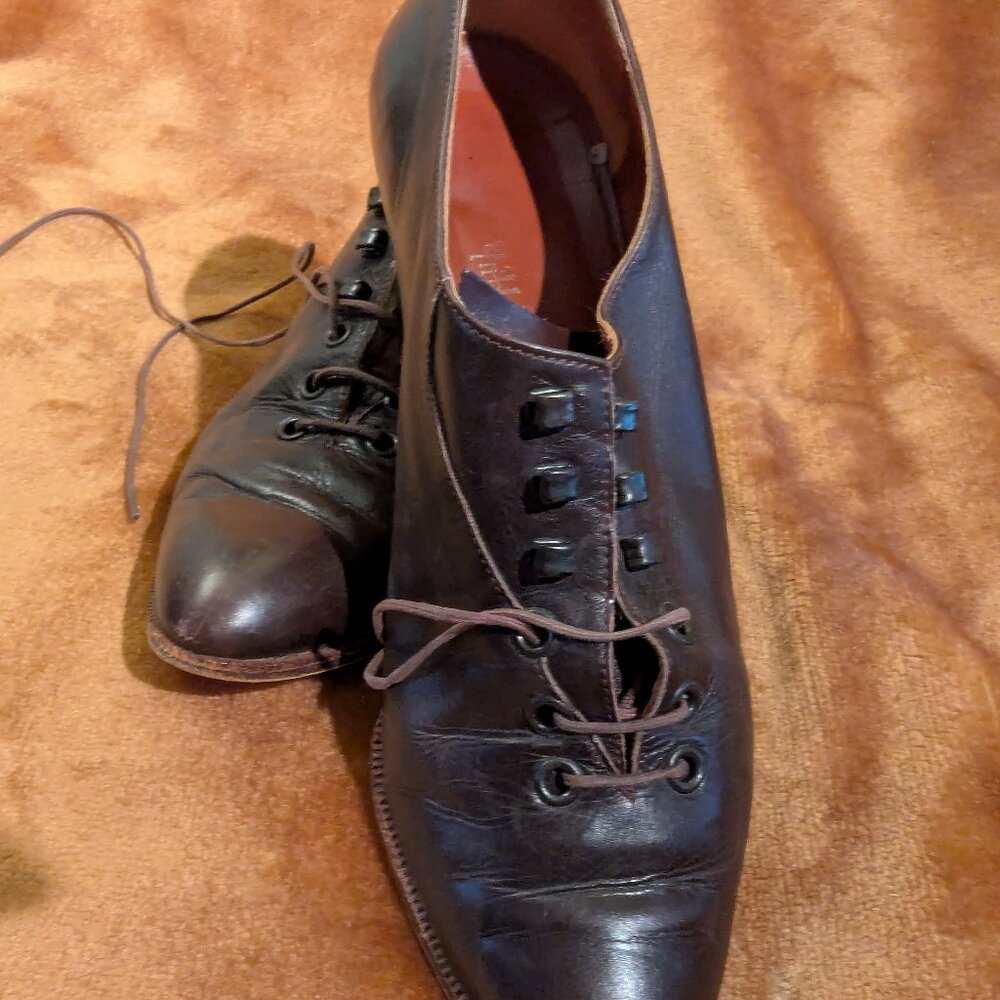 Fabulous Brown Leather Designer Shoes